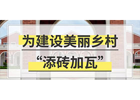 給你一個億！為村民建設一條美麗鄉村，你將如何設計？